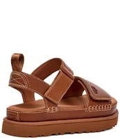 UGG Goldenstar Leather Thick Strap Chunky Sandals