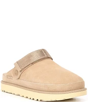 UGG Goldenstar Suede Versatile Platform Clogs