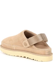 UGG Goldenstar Suede Versatile Platform Clogs