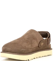 UGG Goldenstar Suede Versatile Platform Clogs