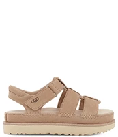 UGG Goldenstar Suede Strap Platform Sandals