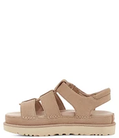 UGG Goldenstar Suede Strap Platform Sandals