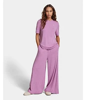 UGG® Holsey Peached Knit Wide-Leg Lounge Pants