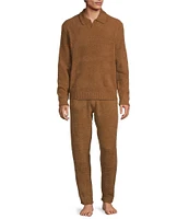 UGG® Hughes Long Sleeve Cozy Knit Lounge Pullover