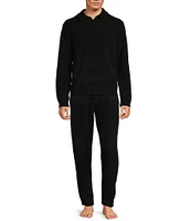 UGG® Hughes Long Sleeve Cozy Knit Lounge Pullover