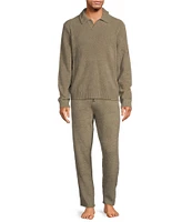 UGG® Hughes Long Sleeve Cozy Knit Lounge Pullover