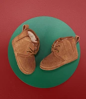 UGG Kids' Neumel Suede Crib Shoes (Infant)