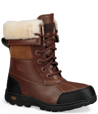 UGG Kids' Butte II Waterproof Leather Cold Weather Boots (Youth)