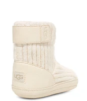 UGG Kids' Skylar Rib Knit Bootie Crib Shoes (Infant)