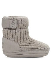 UGG Kids' Skylar Rib Knit Bootie Crib Shoes (Infant)