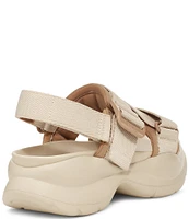 UGG La Camp Mesh and Canvas Chunky Platform Sandals