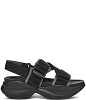 UGG La Camp Mesh and Canvas Chunky Platform Sandals