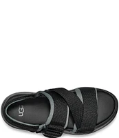 UGG La Camp Mesh and Canvas Chunky Platform Sandals