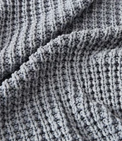 UGG Luna Waffle Knit Throw Blanket