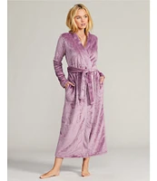 UGG® Marlow Long Sleeve Double Fleece Long Wrap Cozy Robe