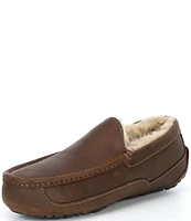 UGG Men's Ascot Leather Slip-On Slippers