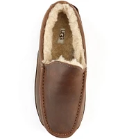 UGG Men's Ascot Leather Slip-On Slippers