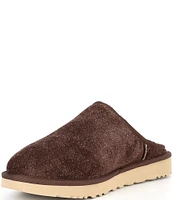 UGG Men's Classic Shaggy Suede Slip-Ons