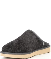 UGG Men's Classic Shaggy Suede Slip-Ons