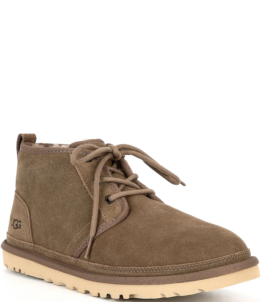 UGG Men's Neumel Classic Fur Lined Suede Lace-Up Chukka Boots