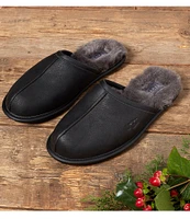 UGG Men's Scuff Leather Slippers