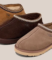 UGG Men's Tasman Braid Accent Suede Slippers