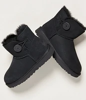 UGG Mini Bailey Button II Water-Repellent Booties