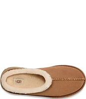 UGG New Heights Cozy Suede Platform Clogs