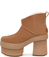 UGG New Heights Platform Mini Fur Lined Booties