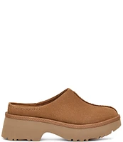 UGG New Heights Suede Clogs