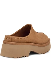 UGG New Heights Suede Clogs