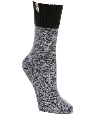 UGG® Rib Knit Slouchy Quarter Socks