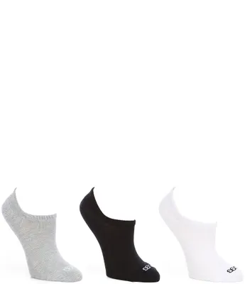 Ugg Stela No Show Socks, 3 Pack