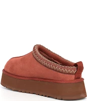 UGG Tazz Suede Platform Clog Slippers