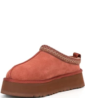 UGG Tazz Suede Platform Clog Slippers