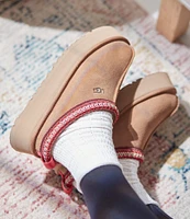 UGG Tazz Suede Platform Clog Slippers