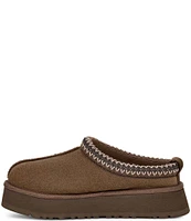 UGG Tazz Suede Platform Clog Slippers