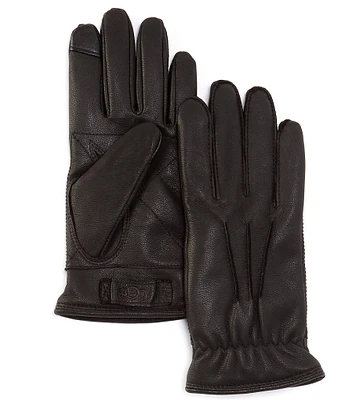 UGG® Three Point Leather Gloves