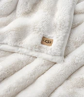 UGG Tidal Single-Sided Channel Quilted Reversible Throw Blanket