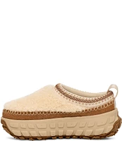 UGG Venture Daze Cozy Curly Fur Platform Slip Ons