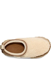 UGG Venture Daze Cozy Curly Fur Platform Slip Ons