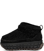 UGG Venture Daze Ultra Mini Cozy Curly Fur Platform Ankle Booties