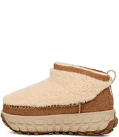 UGG Venture Daze Ultra Mini Cozy Curly Fur Platform Ankle Booties