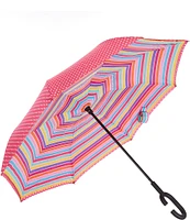 Unbelievabrella™ Dual Cover Fashion Print Reverse Umbrella