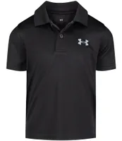 Under Armour Little Boys 2T-7 Short Sleeve Match Play Solid Polo Shirt