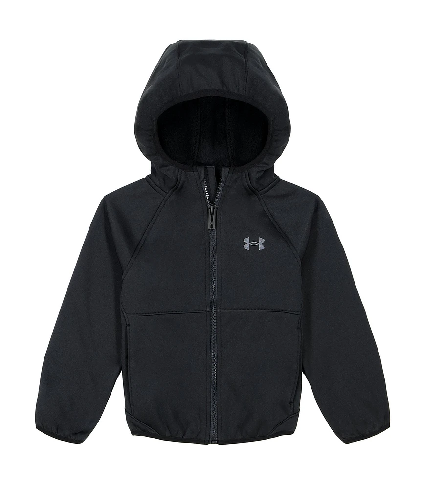 Under Armour Baby Boys 12-24 Months Long Sleeve Sim Softshell Microfleece Inner Layer Jacket