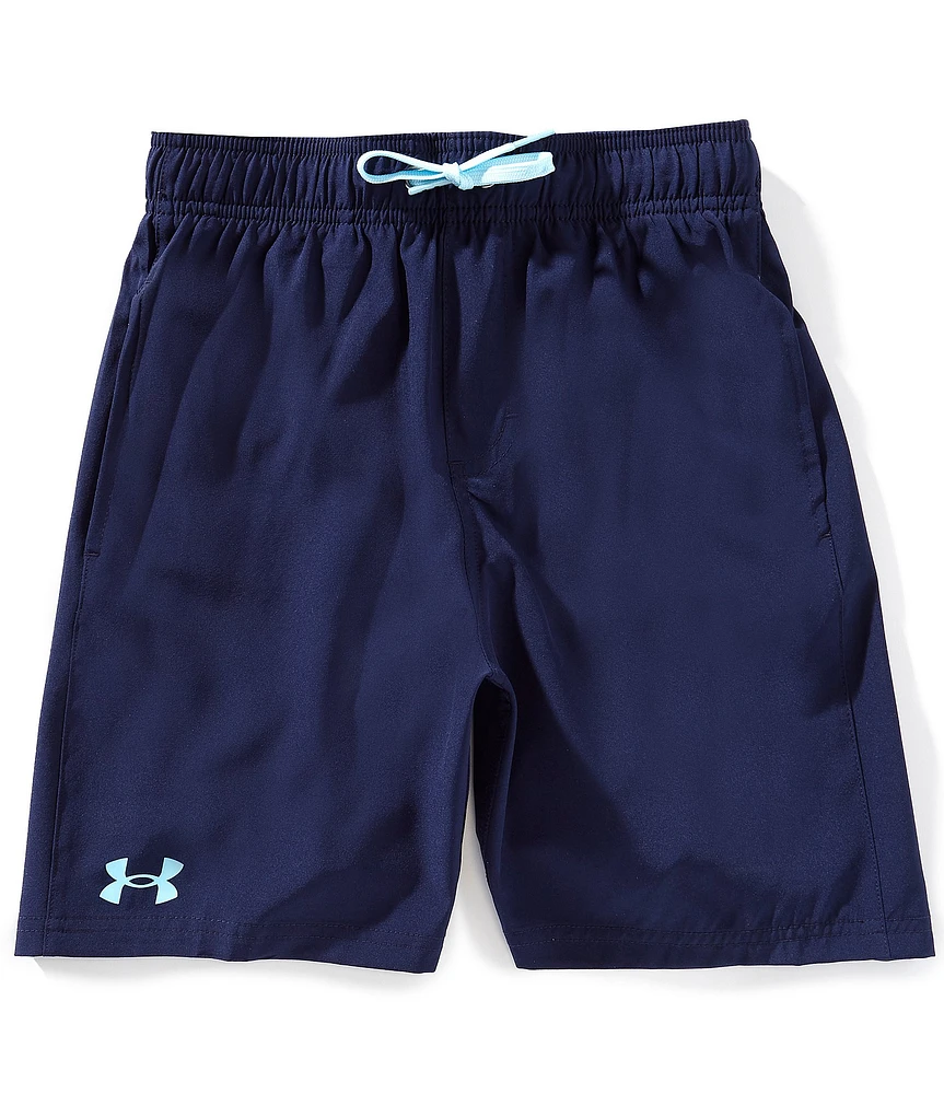 Under Armour Big Boys 8-20 Compression Volley Swim Shorts
