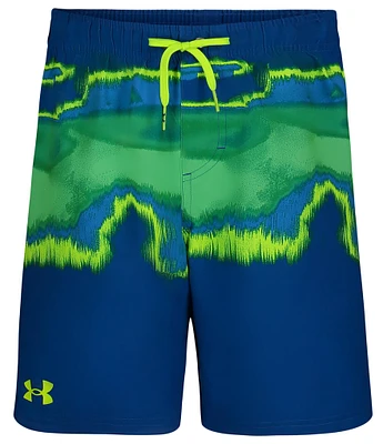 Under Armour Big Boys 8-20 Engineered Stripe Volley Swim Trunk