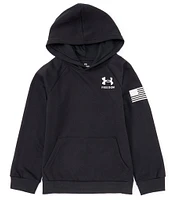 Under Armour Big Boys 8-20 Long Sleeve Freedom Rival Hoodie