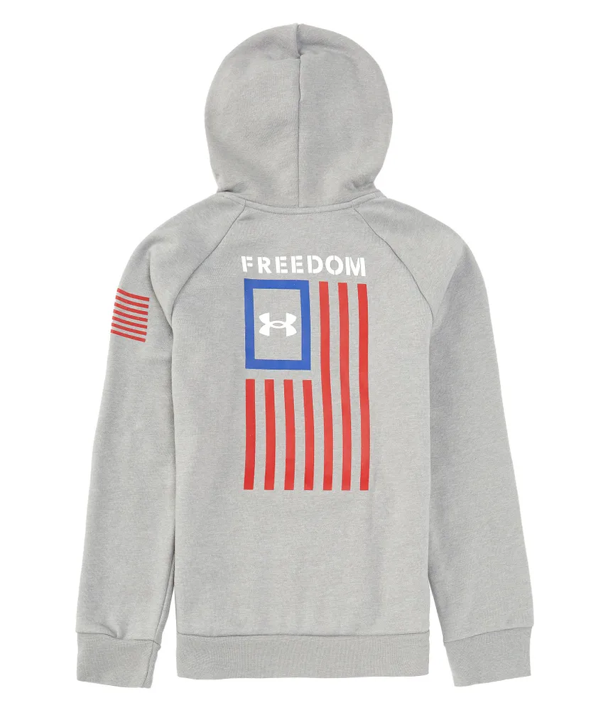 Under Armour Big Boys 8-20 Long Sleeve Freedom Rival Hoodie